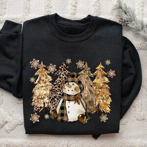 Christmas Sweatshirt Christmas Sweater Christmas Tree Sweatshirt 73